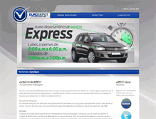 Tablet Screenshot of eurodepot.com.mx